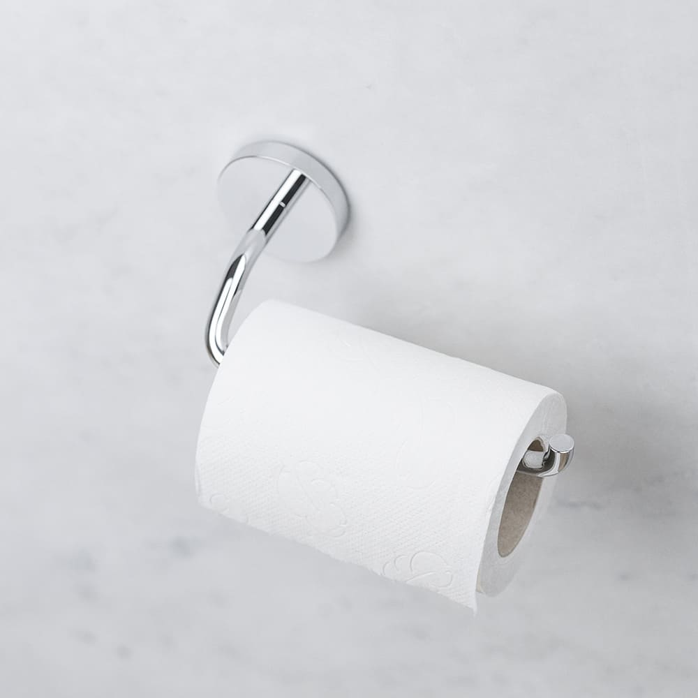 Toilettenpapierhalter Calm - Chrom Poliertes