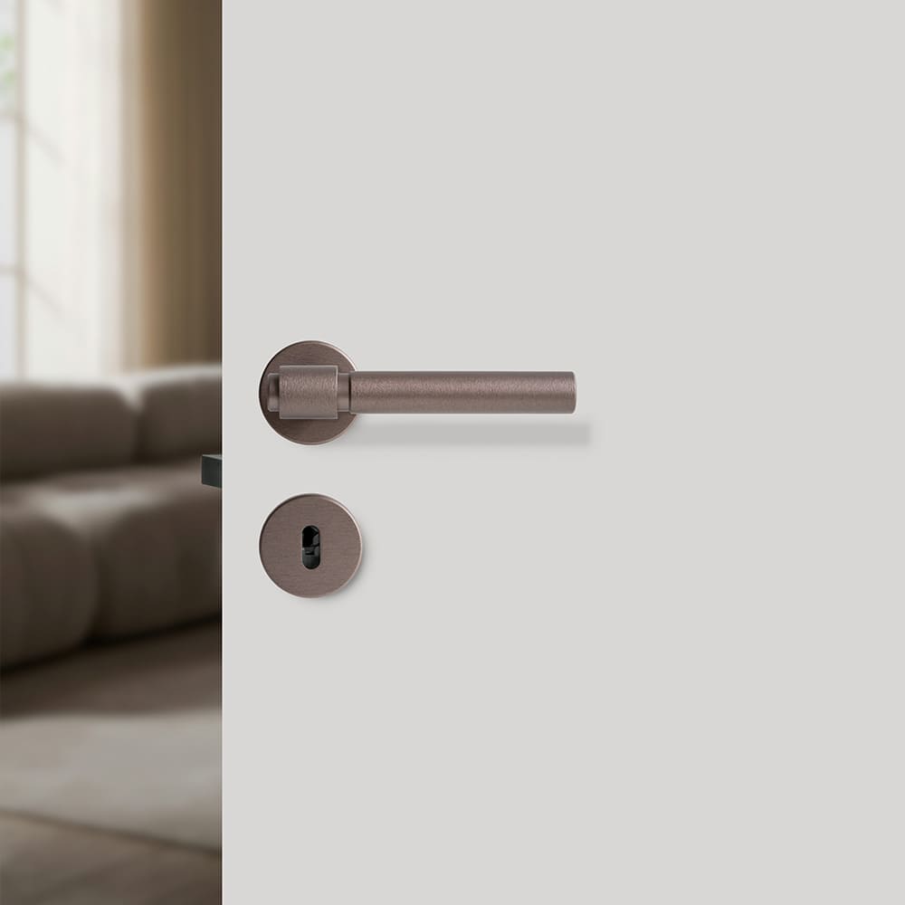 Türgriff Helix 200 Plain - Dunkelbronze
